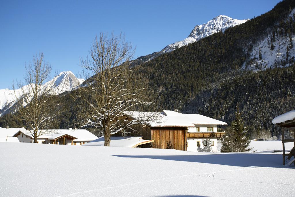 Familien Gruppenunterkunft 2 Ferienwohnungen als Ferienhaus zusammengefasst Häselgehr Exterior foto